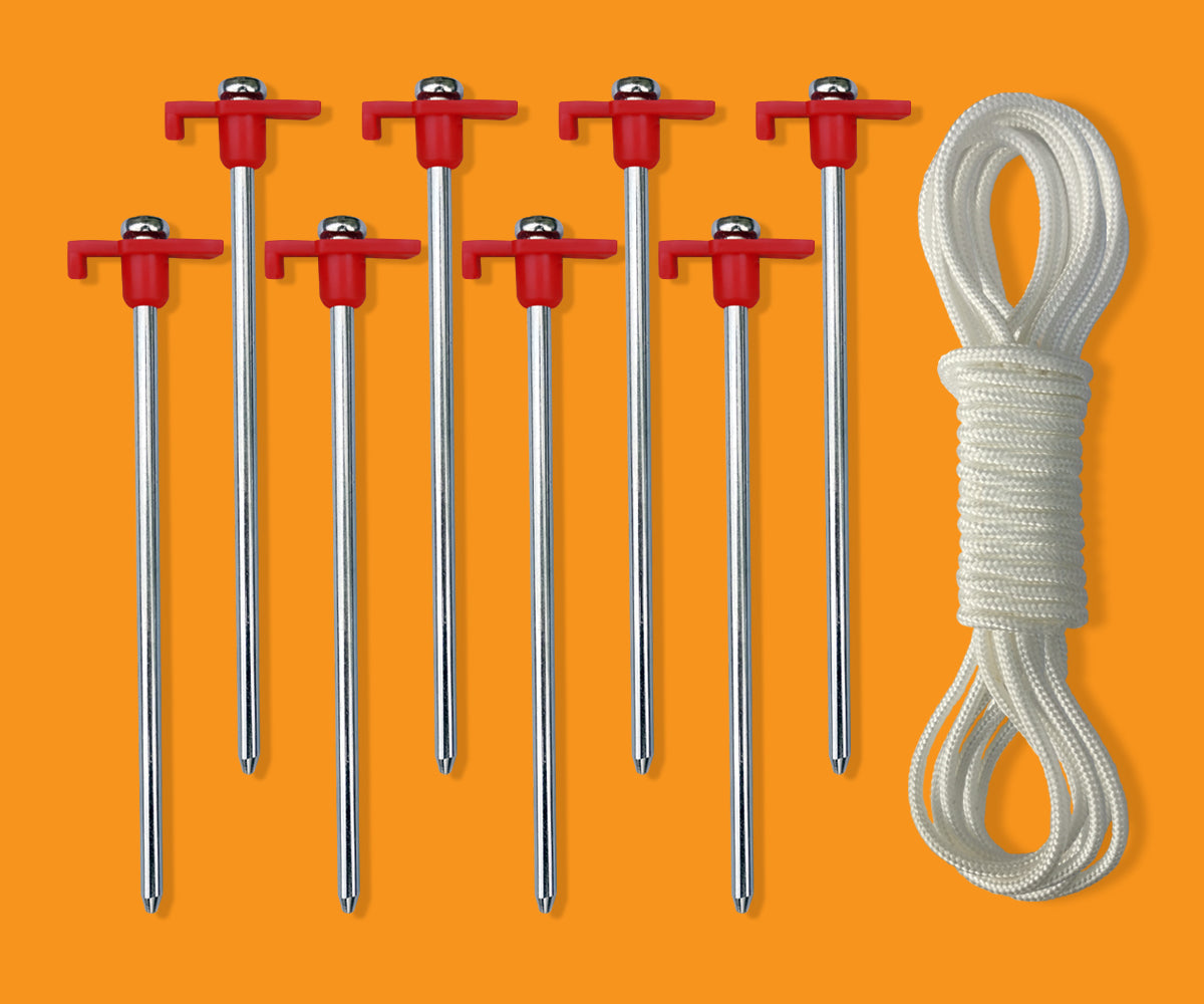 Gorilla Gazebo Replacement / Spare - Peg and Guy Rope Set