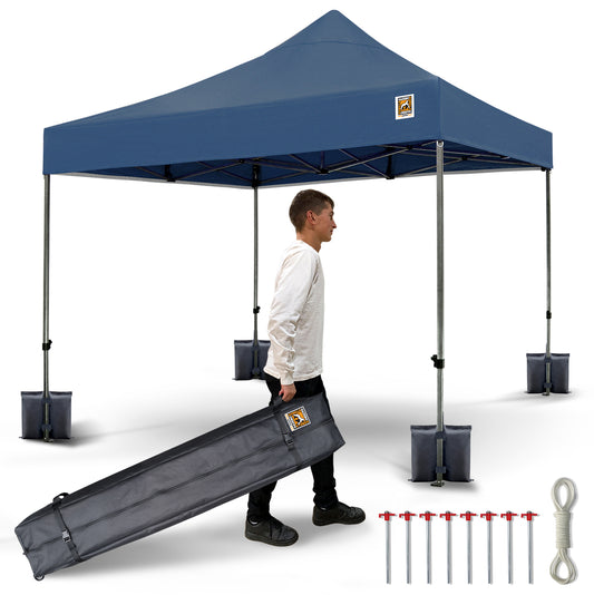 Gorilla Gazebo 3m x 3m Pop-Up Gazebo No Sides - Blue
