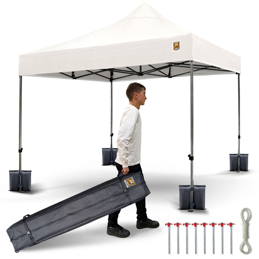 Gorilla Gazebo 3m x 3m Pop-Up Gazebo No Sides - White