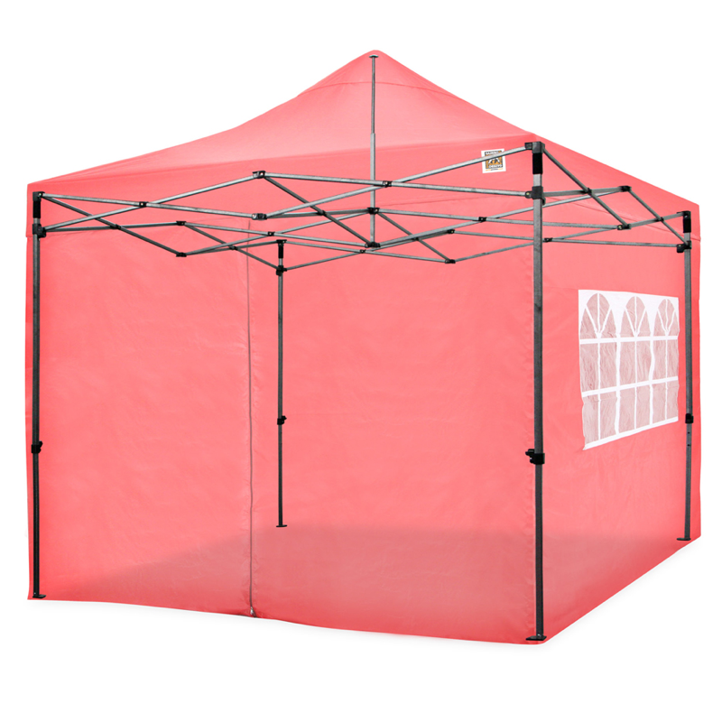 Gorilla Gazebo 3m x 3m Pop-Up Gazebo Black with Four Sides