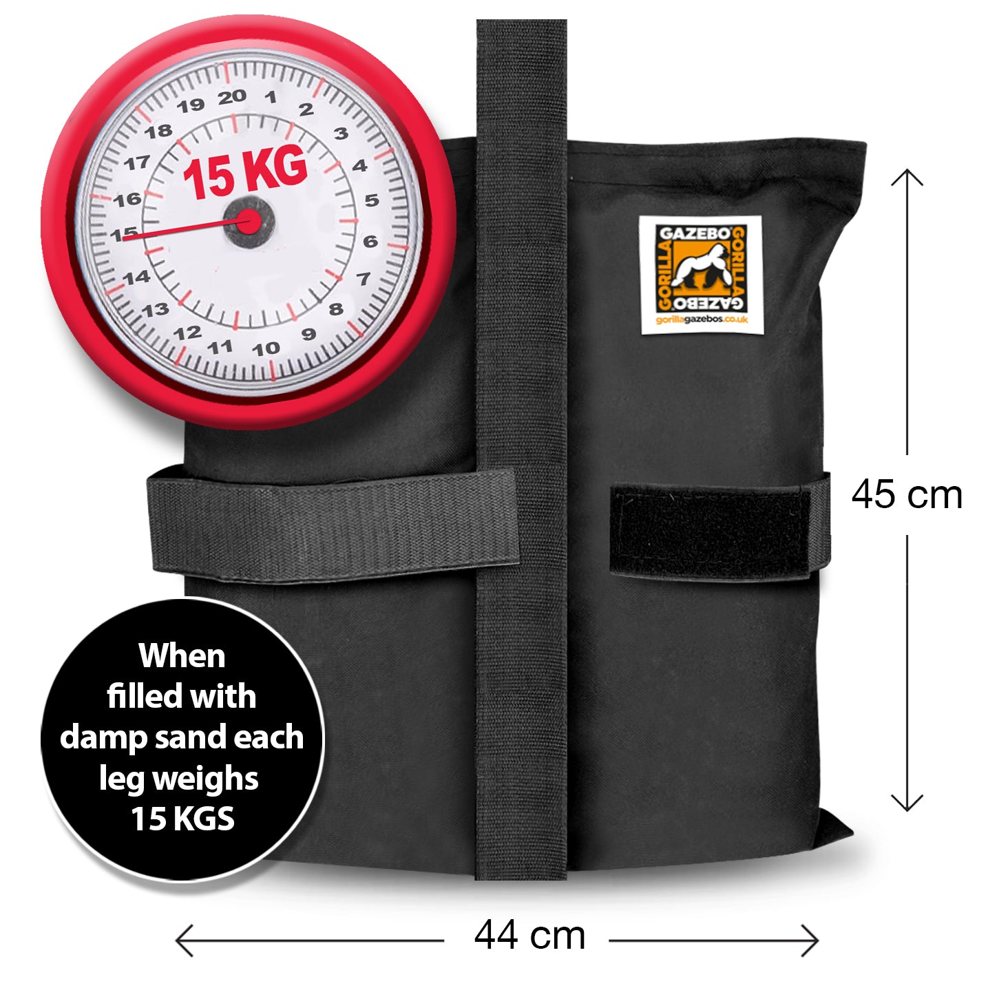 Gorilla Gazebo Leg Weight Bags