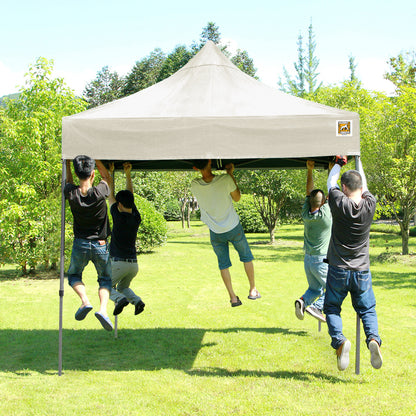 Gorilla Gazebo 2.5m x 2.5m Pop-Up Gazebo in Cream