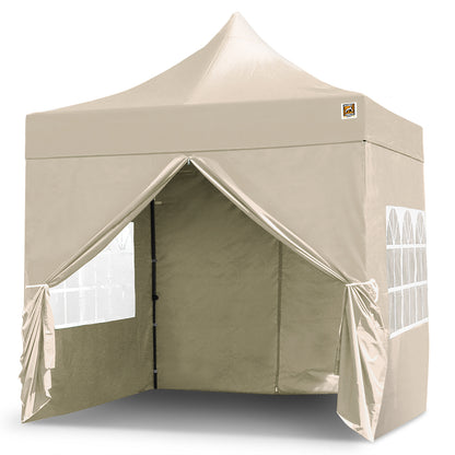 Gorilla Gazebo 2.5m x 2.5m Pop-Up Gazebo in Cream