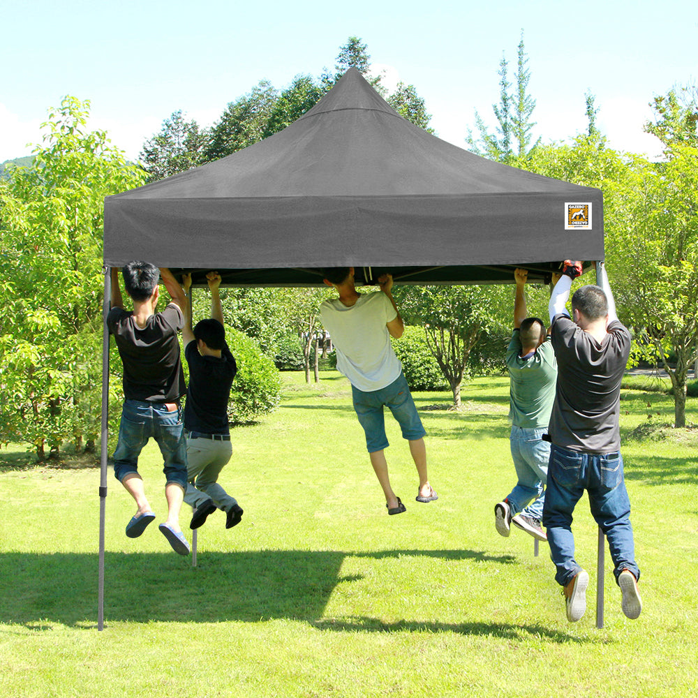 Gorilla Gazebo 2.5m x 2.5m Pop-Up Gazebo - Grey