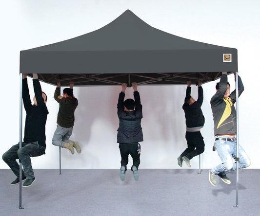 Gorilla Gazebo 3m x 3m Pop-Up Gazebo No Sides - Grey