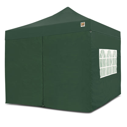 Gorilla Gazebo 3m x 3m Pop-Up Gazebo Green with Four Sides